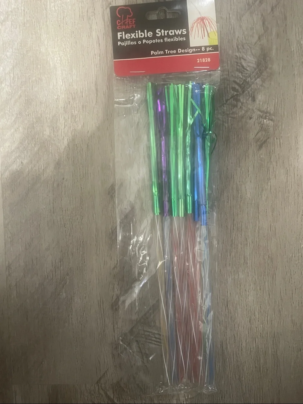 Assorted Color Cocktail Picks & Straws - Bright Multi-Color Party Pack